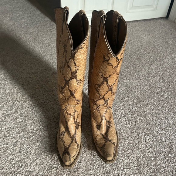Women's Idyllwind Snakeskin Boots - Picture 3 of 4